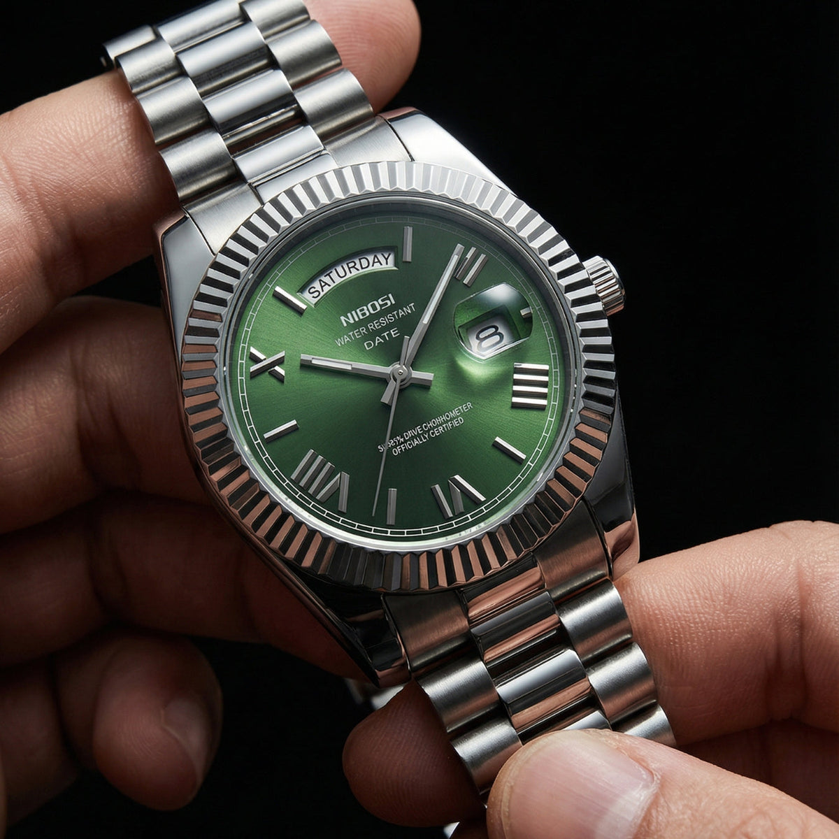 Arthur Nibosi® Royale Silver - 40MM