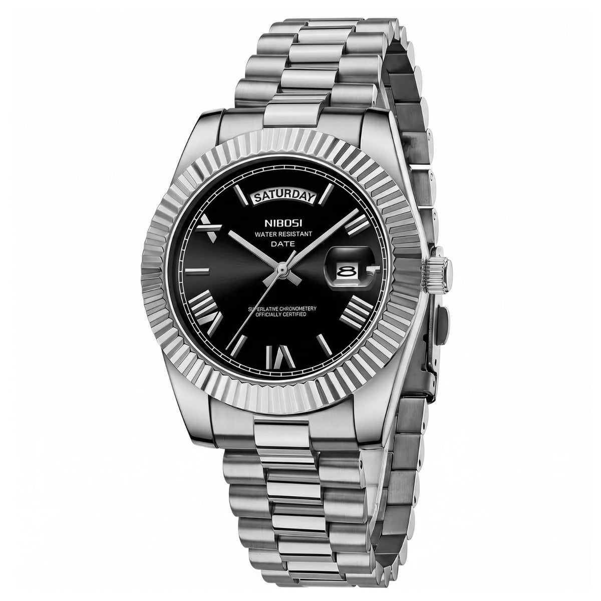 Arthur Nibosi® Royale Silver - 40MM