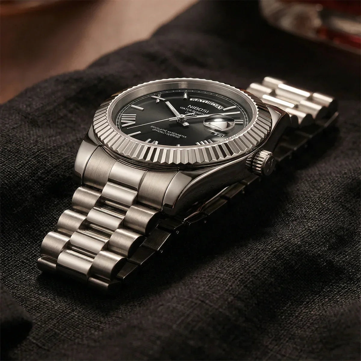 Arthur Nibosi® Royale Silver - 40MM