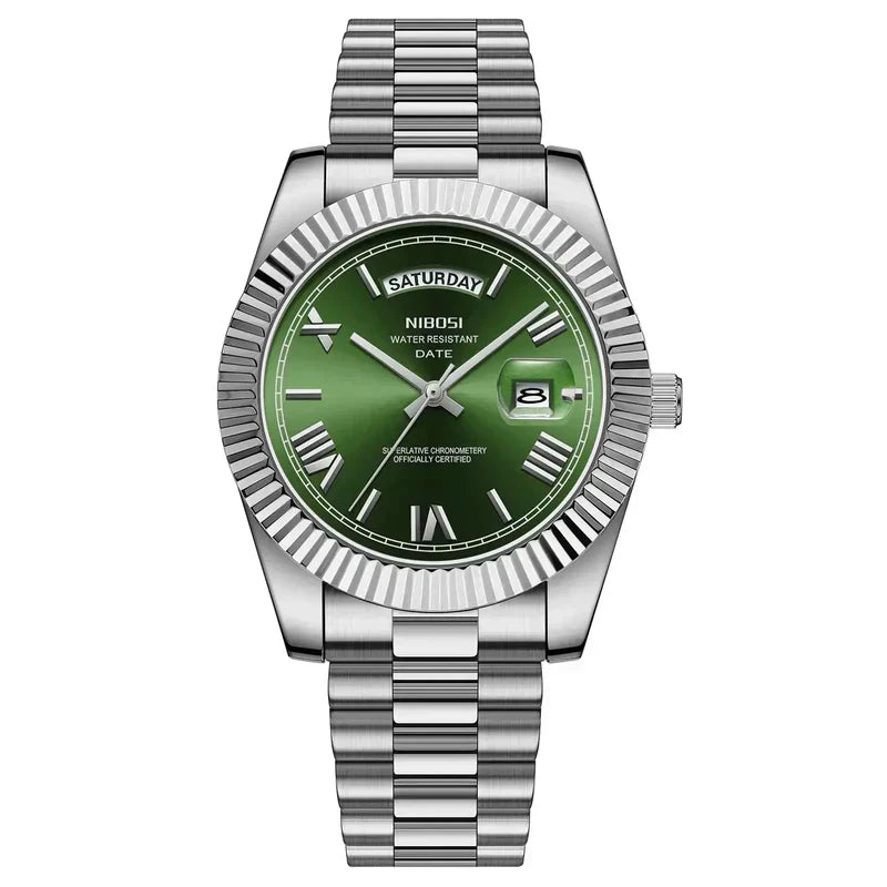 Arthur Nibosi® Royale Silver - 40MM