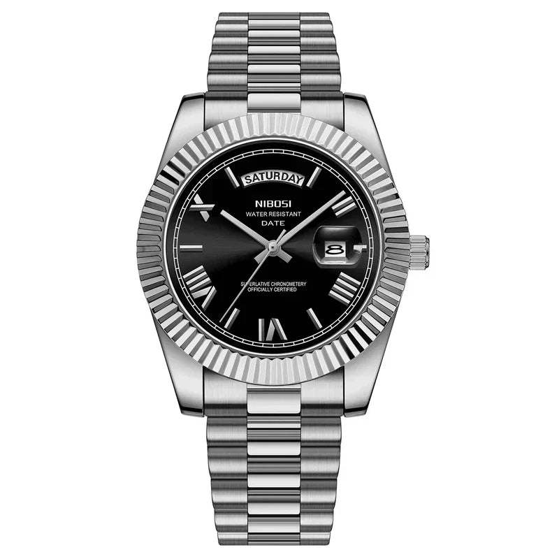 Arthur Nibosi® Royale Silver - 40MM